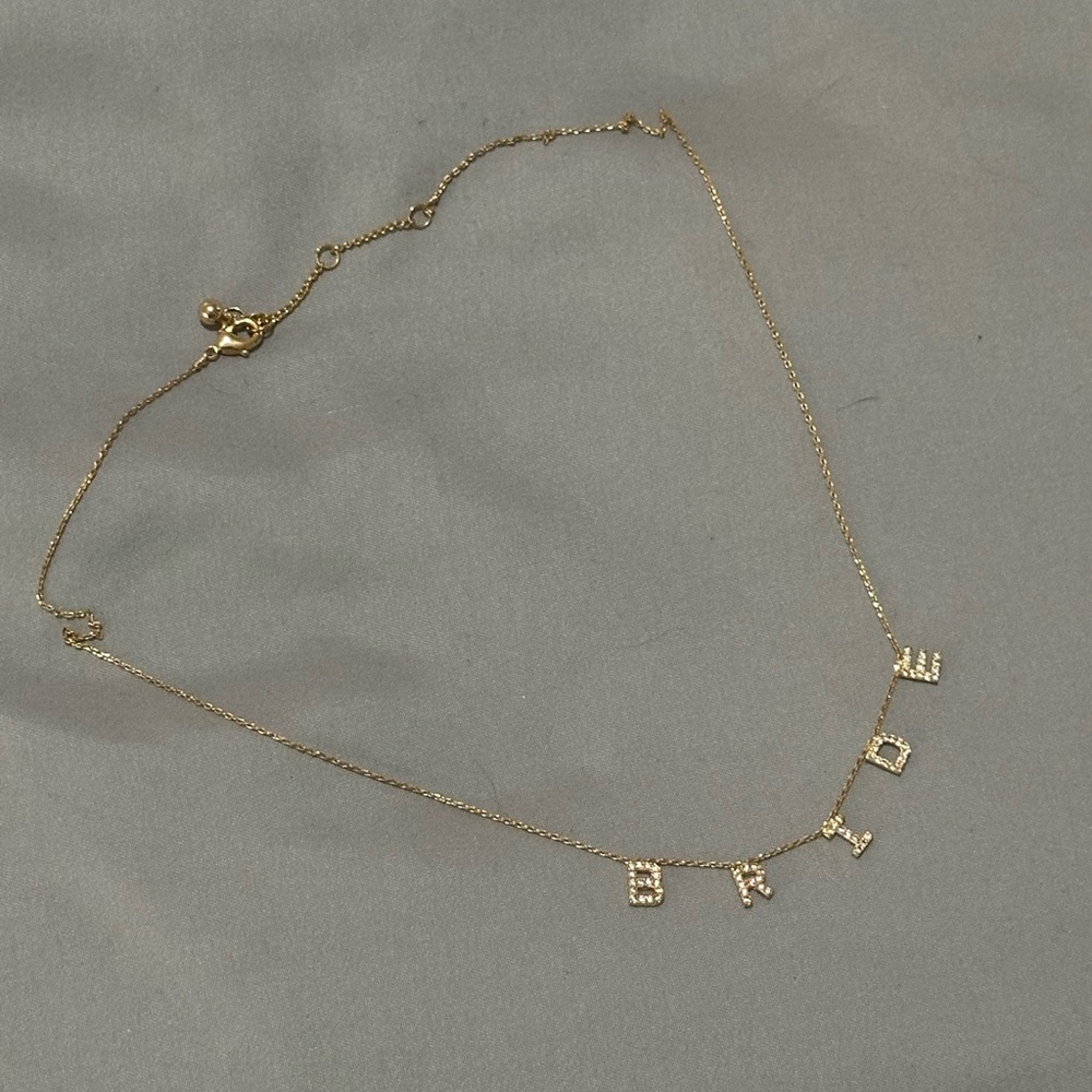 Gold Bride Necklace